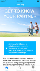 Love Maps Screenshot for Strengthening Relationships